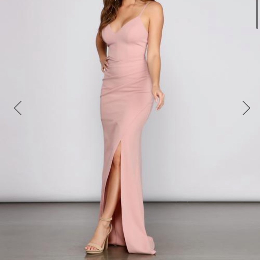 Windsor pink maxi dress